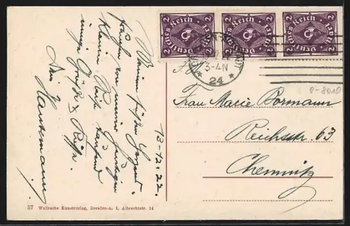 AK Dresden, Neues Rathaus