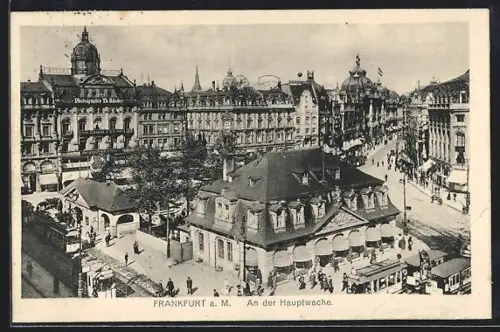 AK Frankfurt a. M., An der Hauptwache