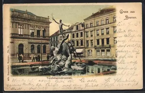 AK Bremen, Teichmannsbrunnen
