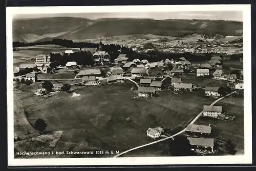 AK Höchenschwand i. bad. Schwarzwald, Generalansicht der Ortschaft