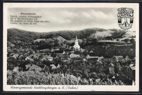 AK Kiechlingsbergen a. K., Totalansicht