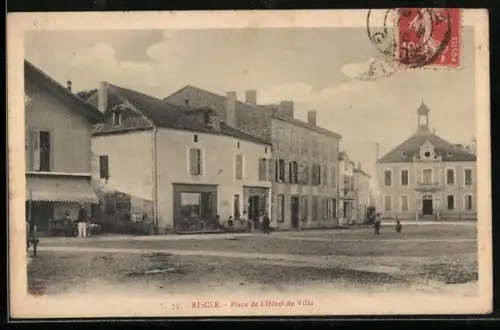 AK Riscle, Place de l`Hôtel de Ville