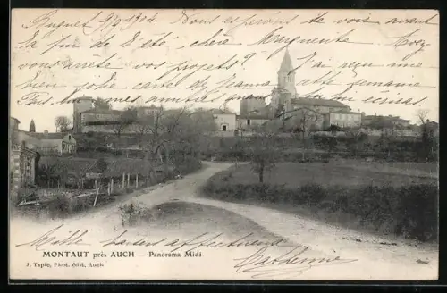 AK Montaut /Auch, Panorama Midi