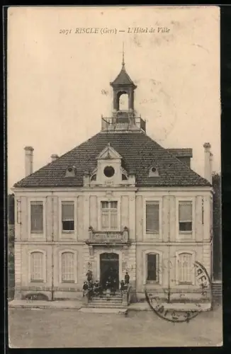AK Riscle /Gers, L`Hôtel de Ville