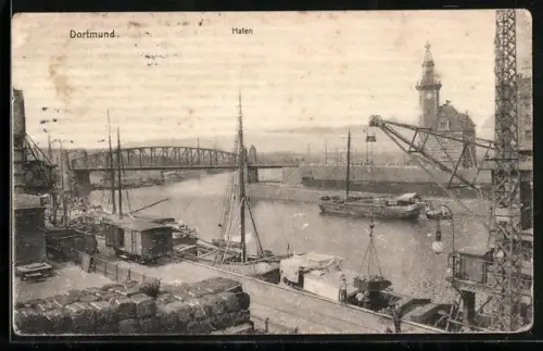 AK Dortmund, Partie im Hafen