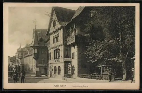 AK Meiningen, Restaurant und Cafe Hennebergerhaus