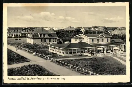 AK St. Peter-Ording, Hotel Germania am Promenaden-Weg