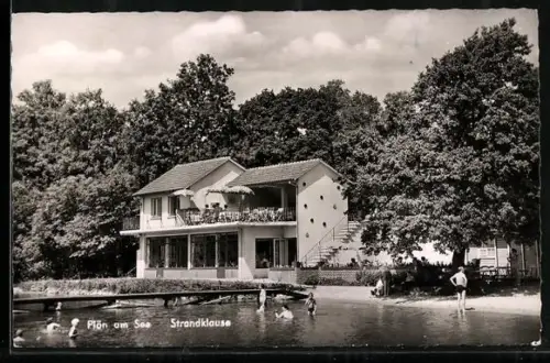 AK Plön am See, Gasthof Strandklause am See