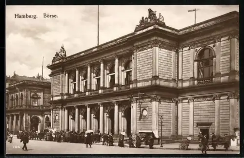 AK Hamburg, Blick zur Börse