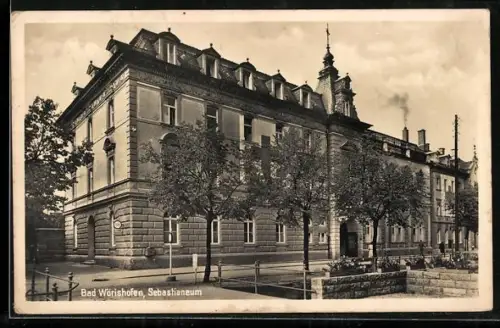 AK Bad Wörishofen, Partie am Sebastianeum