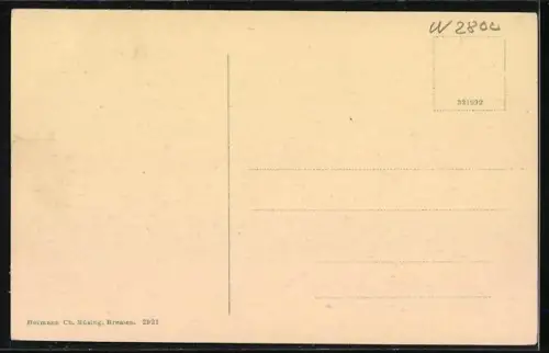 AK Bremen, Rathaus und Stadthaus