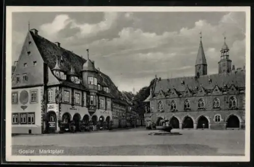 AK Goslar, Marktplatz