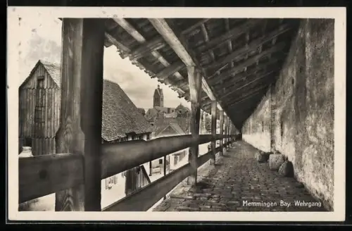 AK Memmingen /Bay., Wehrgang