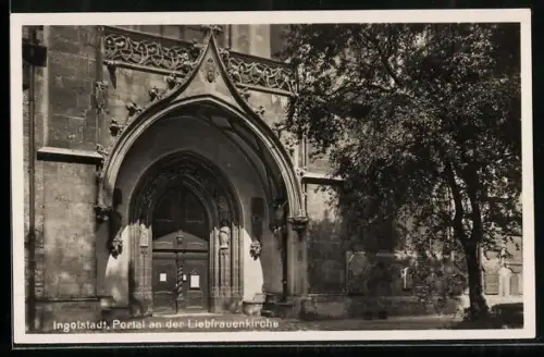 AK Ingolstadt, Portal an der Liebfrauenkirche