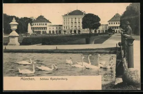 AK München, Schloss Nymphenburg