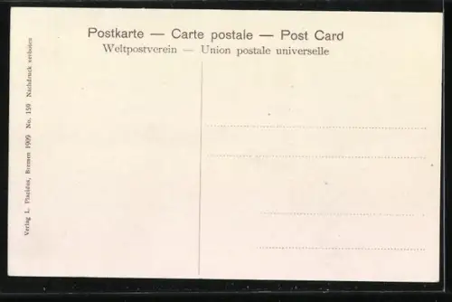 AK Bremen, Rathaus, Dom, Börse