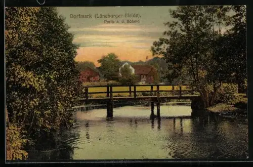 AK Dorfmark, Partie an der Böhme