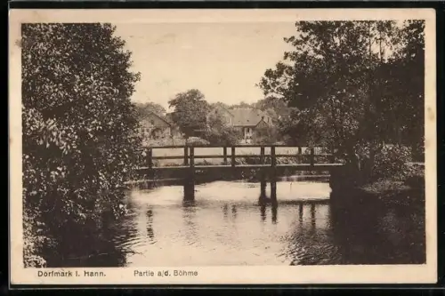 AK Dorfmark i. Hann., Partie an der Böhme