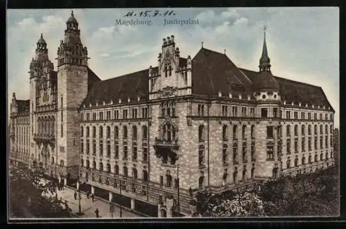 AK Magdeburg, Partie am Justizplast