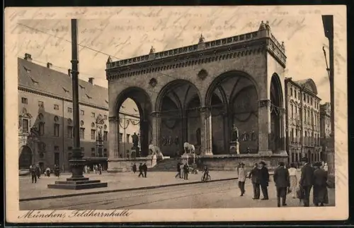 AK München, Feldherrnhalle