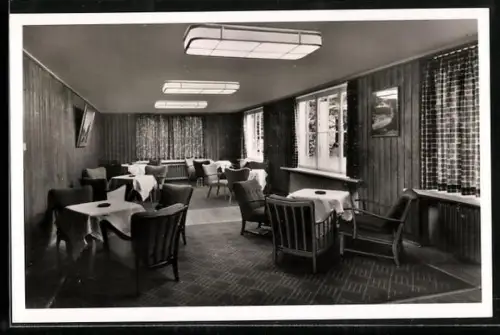 AK Festenburg /Oberharz, Erholungsheim Bundesbahn, Konferenzzimmer