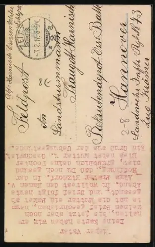 AK Junges Mädchen mit dem Portrait ihres Vaters in Uniform