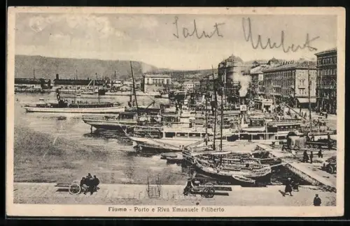AK Fiume, Porto e Riva Emanuele Filiberto