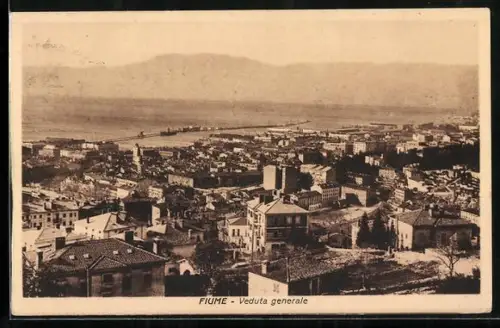 AK Fiume, Veduta generale