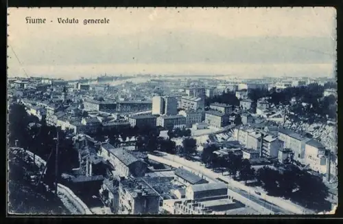 AK Fiume, Veduta generale