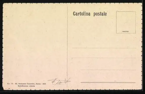 AK Fiume, Veduta generale