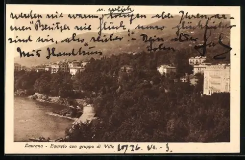 AK Laurana, Laureto con gruppo di Ville