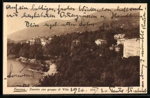 AK Laurana, Laureto con gruppo di Ville
