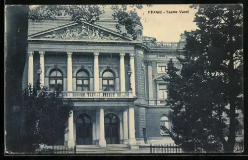 AK Fiume, Teatro Verdi