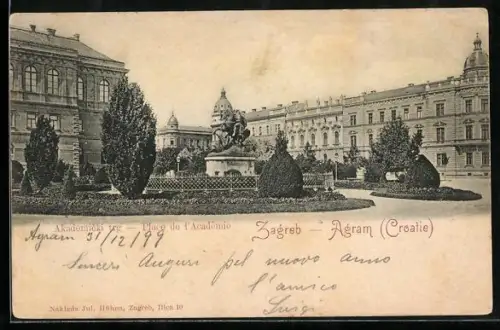 AK Zagreb, Akademcki trg