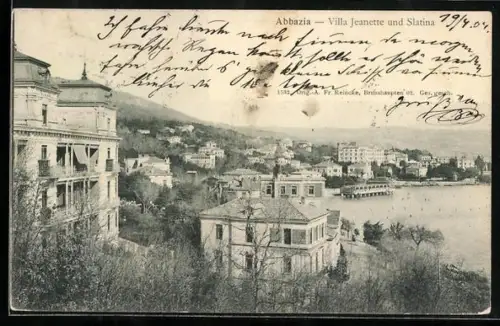 AK Abbazia, Villa Jeanette und Slatina