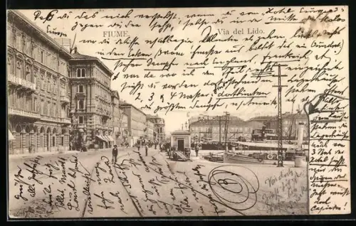 AK Fiume, Via del Lido