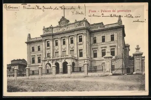 AK Fiume, Palazzo del governatore