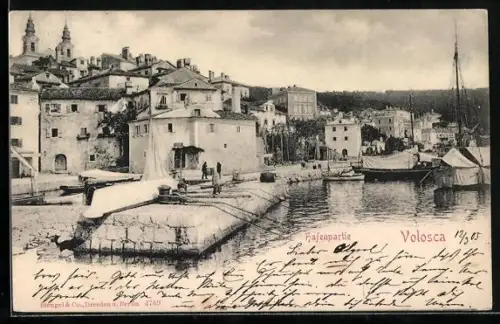 AK Volosca, Hafenbild