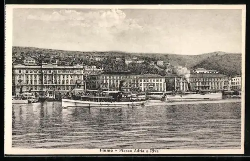 AK Fiume, Piazza Adria e Riva