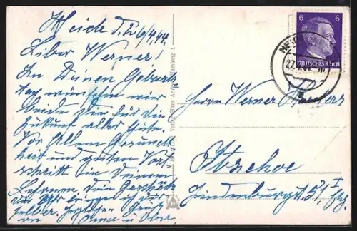 AK Heide / Holstein, Geburtshaus und Stube von Klaus Groth, Portrait