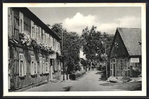 AK Dorfmark /Lüneburger Heide, Gasthaus Zum Schusterkrug A. Schulz