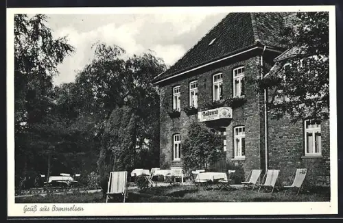 AK Bommelsen, Gasthaus und Pension Blajus August Wildung