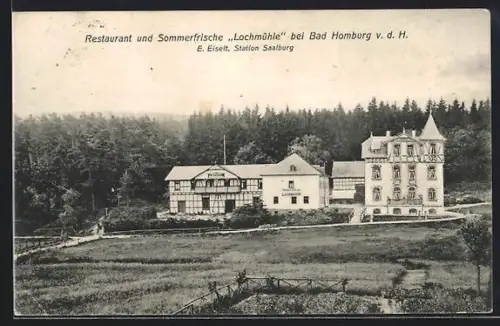 AK Bad Homburg v. d. H., Restaurant Lochmühle
