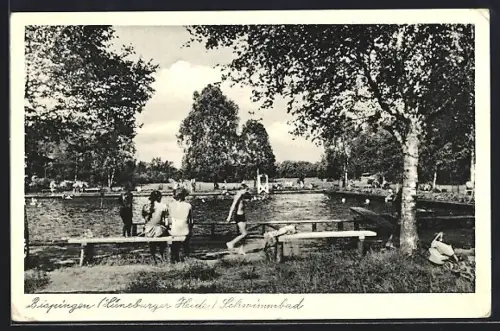 AK Bispingen /Lüneburger Heide, Schwimmbad