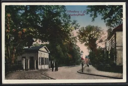 AK Oldenburg i. Gr., Gartenstrasse