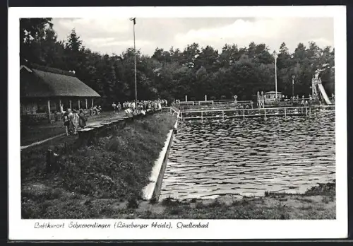 AK Schneverdingen /Lüneburger Heide, Quellenbad