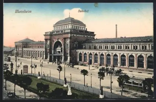 AK Mannheim, Bahnhof