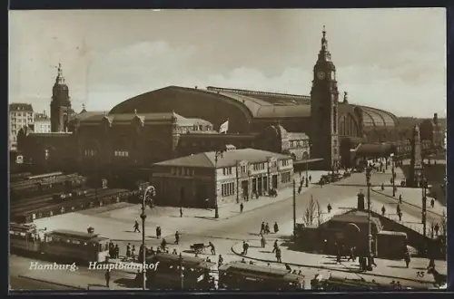 AK Hamburg-St.Georg, Hauptbahnhof