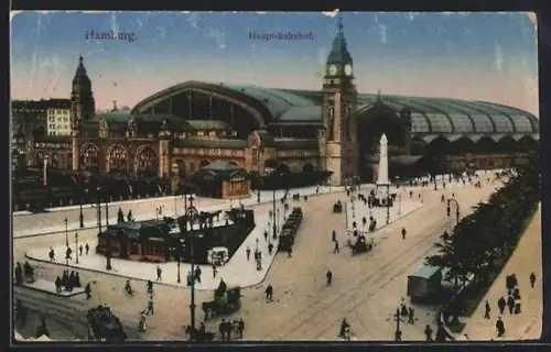 AK Hamburg-St.Georg, Hauptbahnhof