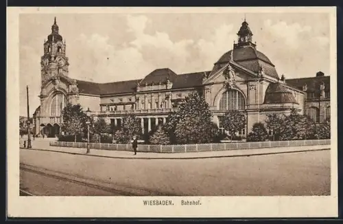 AK Wiesbaden, Bahnhof